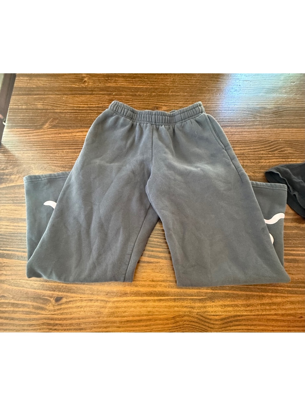 Rothco Women's Black Sweatpants with Pink Bow Design, Size Small